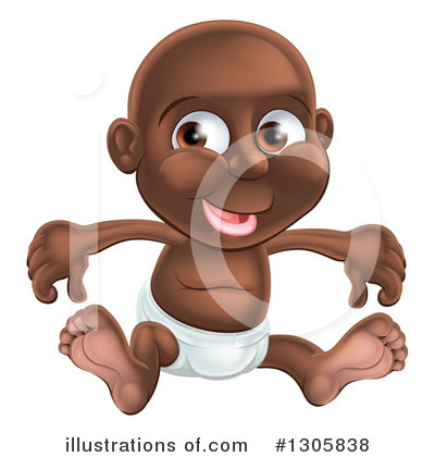 Royalty-Free (RF) Baby Clipart Illustration by AtStockIllustration - Stock Sample #1305838