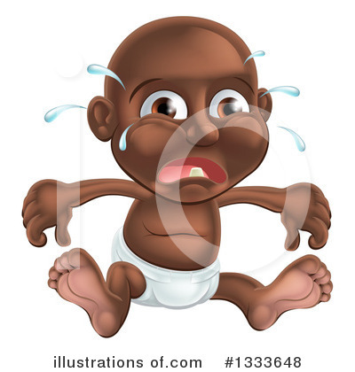 Crying Baby Clipart #1333648 by AtStockIllustration