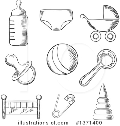 Carriage Clipart #1371400 by Vector Tradition SM