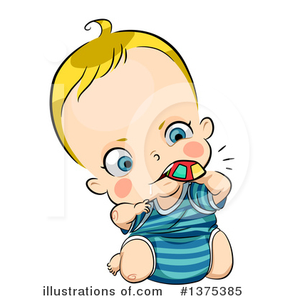 Royalty-Free (RF) Baby Clipart Illustration by BNP Design Studio - Stock Sample #1375385