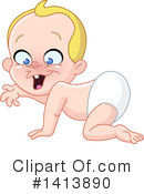 Baby Clipart #1413890 by yayayoyo