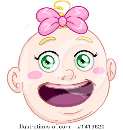 Royalty-Free (RF) Baby Clipart Illustration by Liron Peer - Stock Sample #1419620