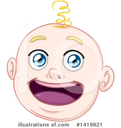 Royalty-Free (RF) Baby Clipart Illustration by Liron Peer - Stock Sample #1419621