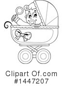 Baby Clipart #1447207 by visekart