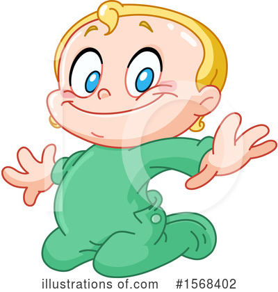 Royalty-Free (RF) Baby Clipart Illustration by yayayoyo - Stock Sample #1568402
