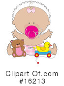 Baby Clipart #16213 by Maria Bell
