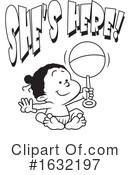 Baby Clipart #1632197 by Johnny Sajem