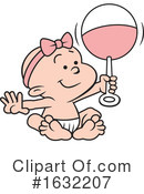 Baby Clipart #1632207 by Johnny Sajem