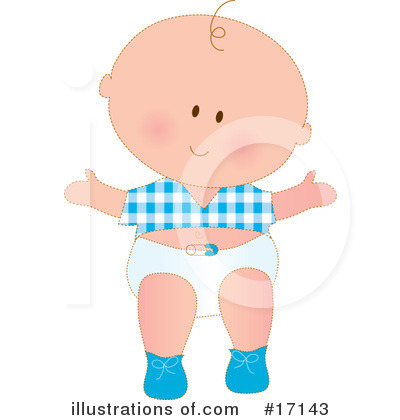Royalty-Free (RF) Baby Clipart Illustration by Maria Bell - Stock Sample #17143