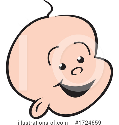 Royalty-Free (RF) Baby Clipart Illustration by Johnny Sajem - Stock Sample #1724659