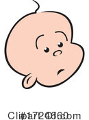 Baby Clipart #1724660 by Johnny Sajem