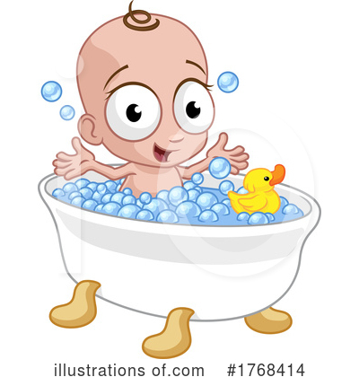 Royalty-Free (RF) Baby Clipart Illustration by AtStockIllustration - Stock Sample #1768414