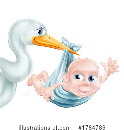 Royalty-Free (RF) Baby Clipart Illustration by AtStockIllustration - Stock Sample #1784786