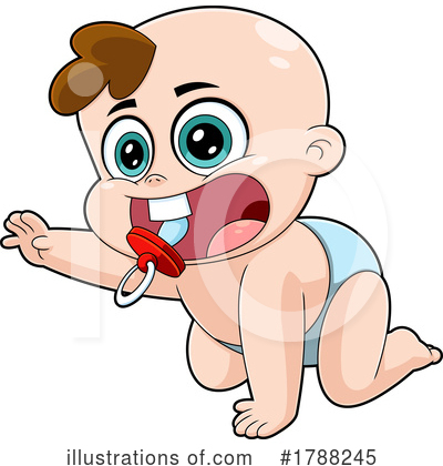 Baby Boy Clipart #1788245 by Hit Toon