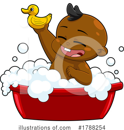 Tub Clipart #1788254 by Hit Toon