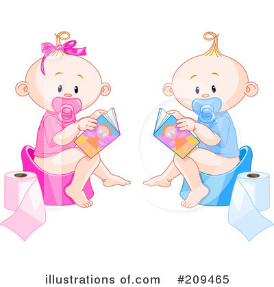 Baby Girl Clipart #209465 by Pushkin