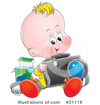 Royalty-Free (RF) Baby Clipart Illustration by Alex Bannykh - Stock Sample #31118