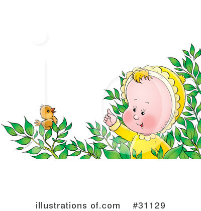 Royalty-Free (RF) Baby Clipart Illustration by Alex Bannykh - Stock Sample #31129