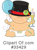 Baby Clipart #33429 by Maria Bell