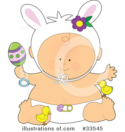 Royalty-Free (RF) Baby Clipart Illustration by Maria Bell - Stock Sample #33545