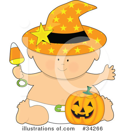 Royalty-Free (RF) Baby Clipart Illustration by Maria Bell - Stock Sample #34266
