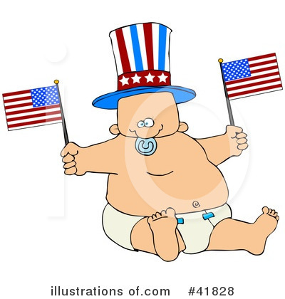 Royalty-Free (RF) Baby Clipart Illustration by djart - Stock Sample #41828