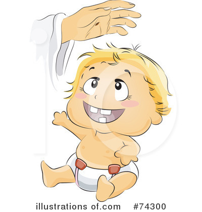 Royalty-Free (RF) Baby Clipart Illustration by BNP Design Studio - Stock Sample #74300