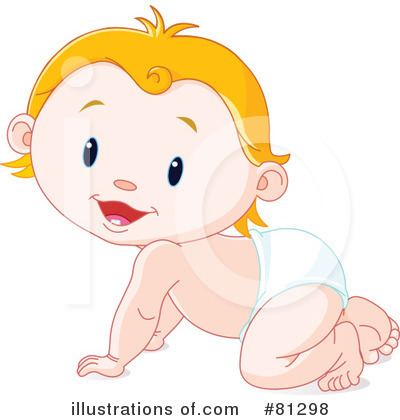 Royalty-Free (RF) Baby Clipart Illustration by Pushkin - Stock Sample #81298