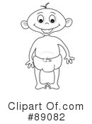 Baby Clipart #89082 by Pams Clipart