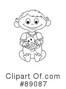Baby Clipart #89087 by Pams Clipart