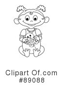 Baby Clipart #89088 by Pams Clipart
