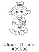 Baby Clipart #89090 by Pams Clipart