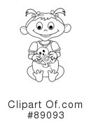 Baby Clipart #89093 by Pams Clipart
