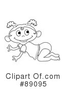 Baby Clipart #89095 by Pams Clipart