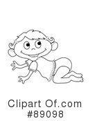 Baby Clipart #89098 by Pams Clipart