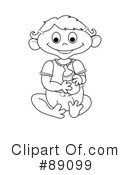 Baby Clipart #89099 by Pams Clipart