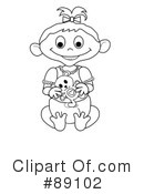 Baby Clipart #89102 by Pams Clipart