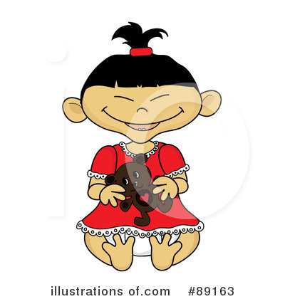 Royalty-Free (RF) Baby Clipart Illustration by Pams Clipart - Stock Sample #89163