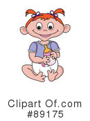 Baby Clipart #89175 by Pams Clipart