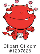 Baby Devil Clipart #1207826 by Cory Thoman