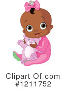 Baby Girl Clipart #1211752 by Pushkin