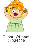 Baby Girl Clipart #1234909 by BNP Design Studio