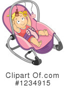 Baby Girl Clipart #1234915 by BNP Design Studio