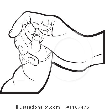 Baby Hand Clipart #1167475 by Lal Perera