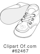 Baby Shoes Clipart #62467 by Pams Clipart