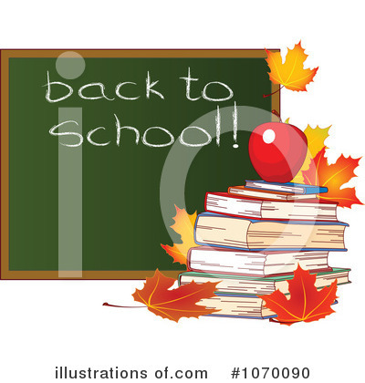 School Books Clipart #1070090 by Pushkin