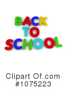 Back To School Clipart #1075223 by stockillustrations