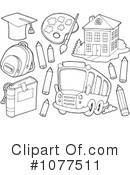 Back To School Clipart #1077511 by visekart