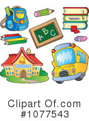 Back To School Clipart #1077543 by visekart