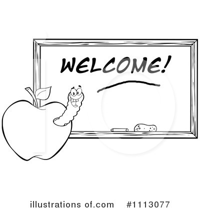 Royalty-Free (RF) Back To School Clipart Illustration by Hit Toon - Stock Sample #1113077